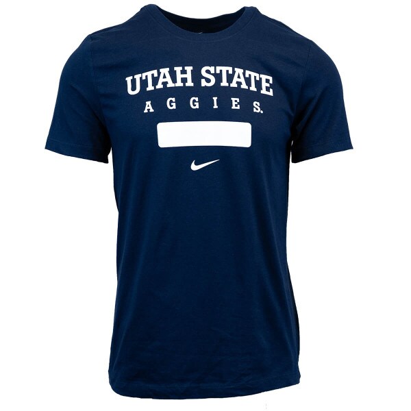utah state aggies nike tshirt navy
